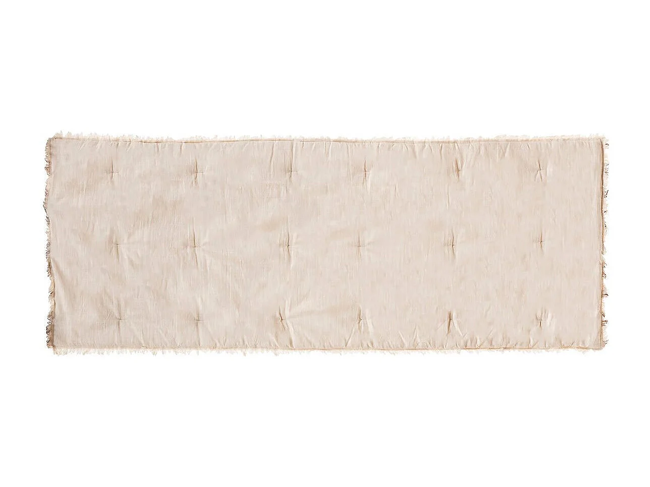 Matelas de Sol Déco "Rivi" 60x180cm Ivoire