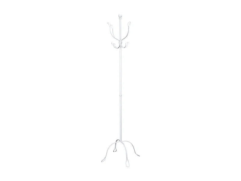 Portemanteau Vintage Metal Blanc Blanc