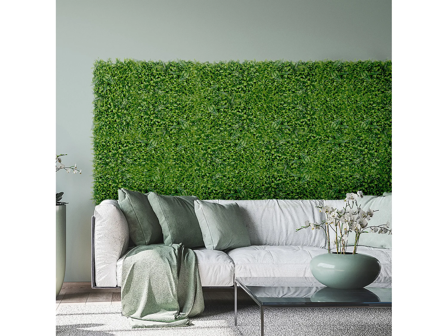 Mur Vegetal Artificiel 60x40cm Vert