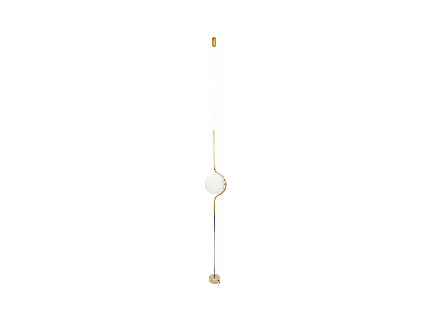 LE VITA Suspension/lampadaire doré