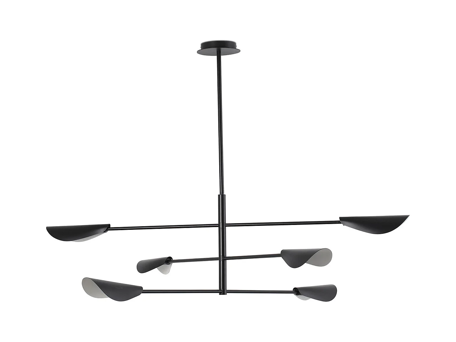 LIGGERA Schwarze Hängeleuchte