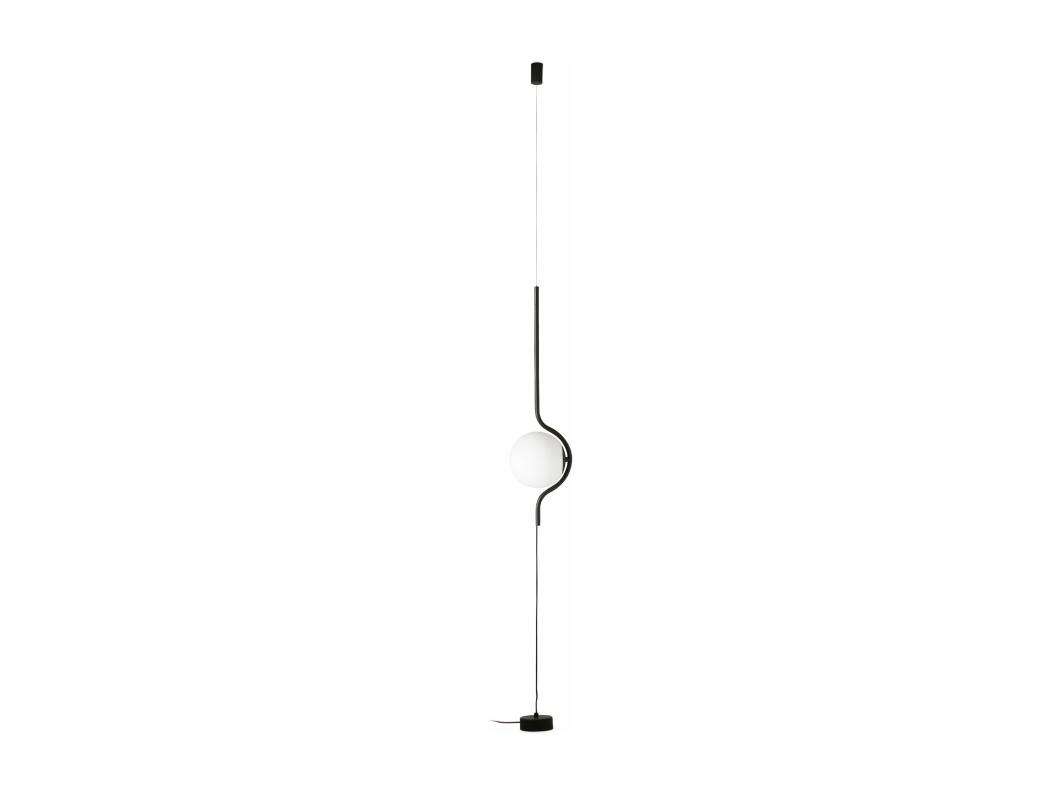 LE VITA Zwarte hang-/vloerlamp
