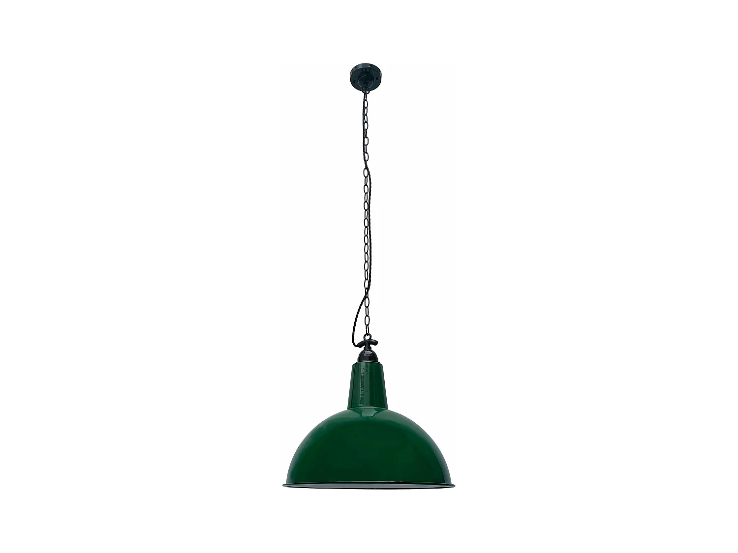 Lampe à suspension LOU Verte