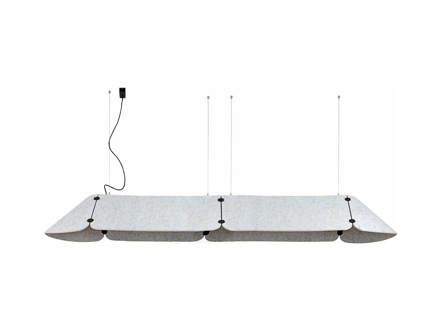 FONOVIA 2400 Lampa wisząca szara 50W 3000K