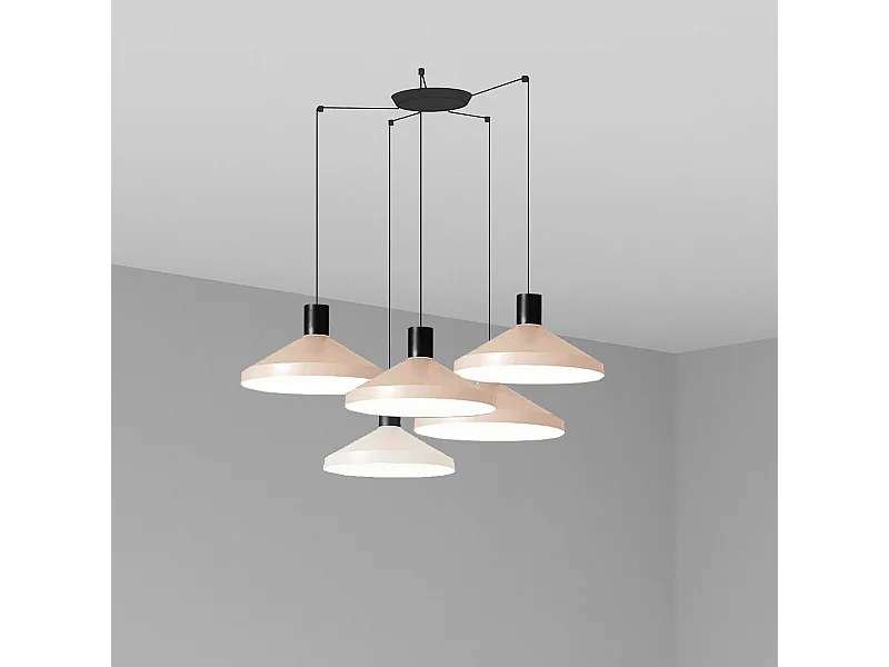 Candeeiro suspenso KOMBO 400 5L bege