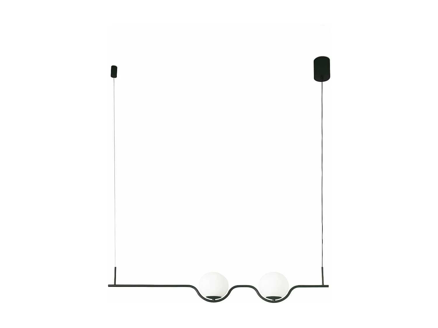 LE VITA Lampe à suspension noire