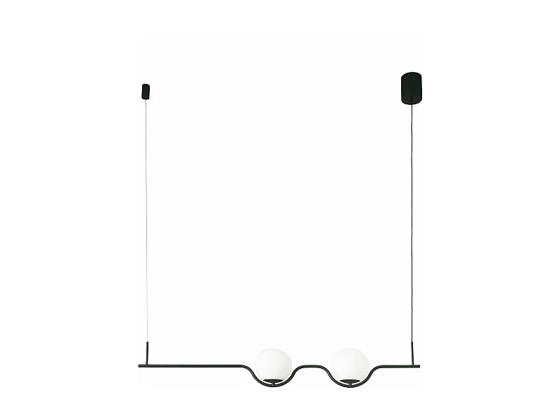 LE VITA Lampe à suspension noire