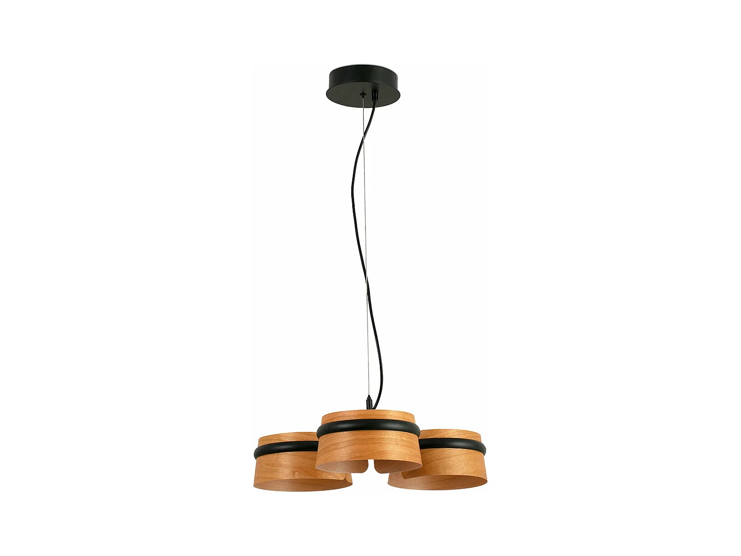 LOOP Zwarte hanglamp