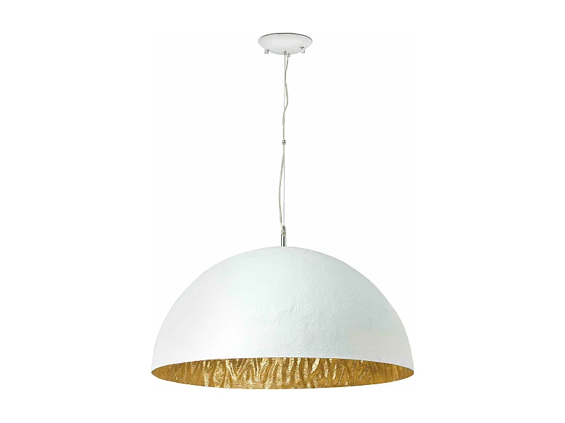 MAGMA 3L wit en goud hanglamp