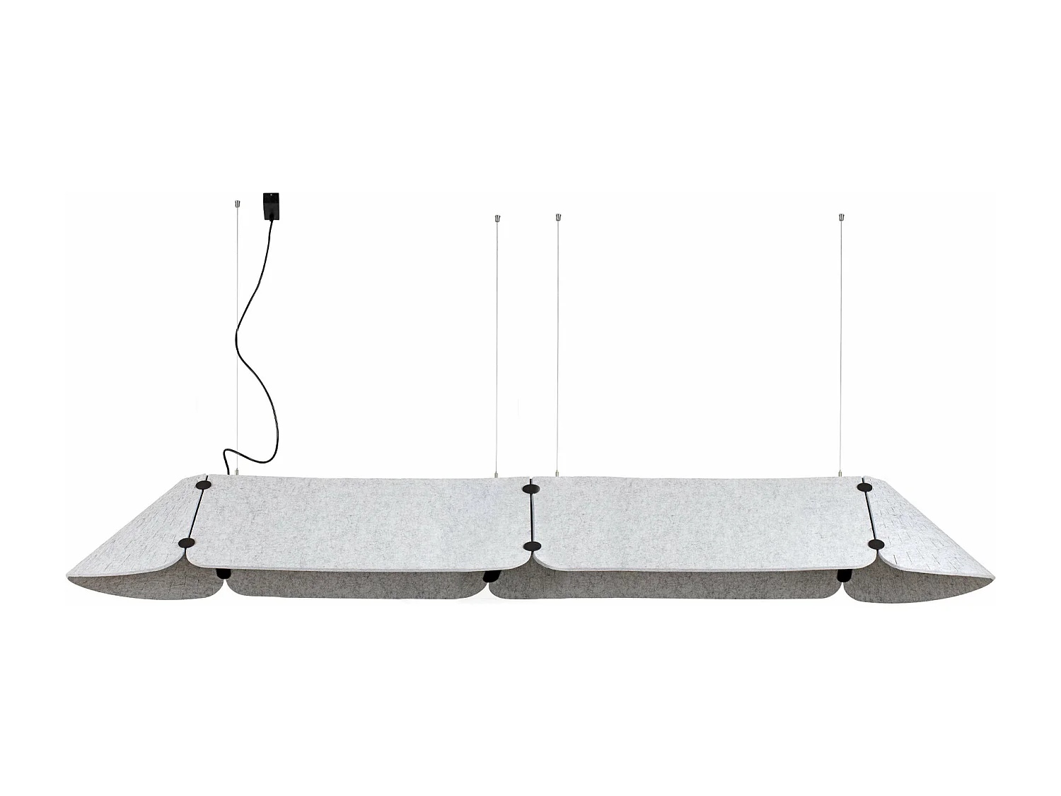 FONOVIA 2400 Lampe à suspension grise 50W 4000K