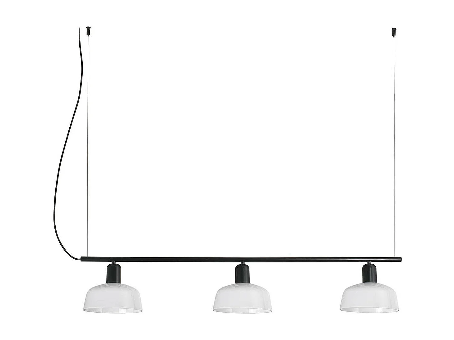 TATAWIN LINEAL S Lampe à suspension linéaire blanche