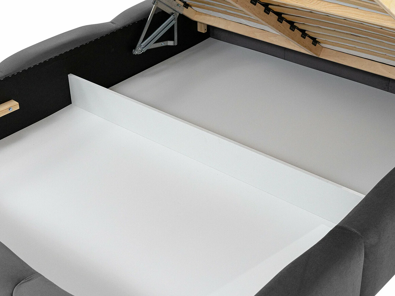 Cama Comfivo 383, Doble, Gris, 140x200, Tapiz, Somieres, 160x222x112cm