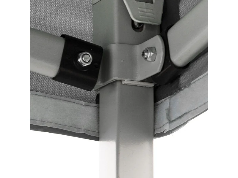 Altana składana 3 X 6 biała pokryta wodoodpornym PVC