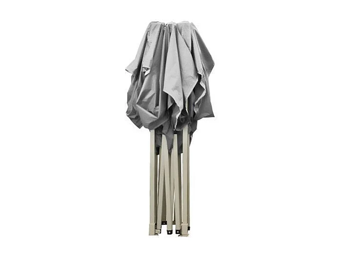 Gazebo dobrável dobrável 3 X 2 Branco revestido em PVC impermeável