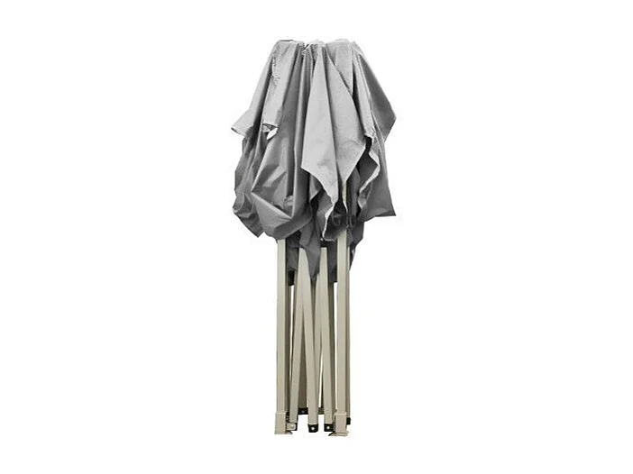 Opvouwbaar vouwtent 3 X 3 Wit bedekt met waterdicht PVC