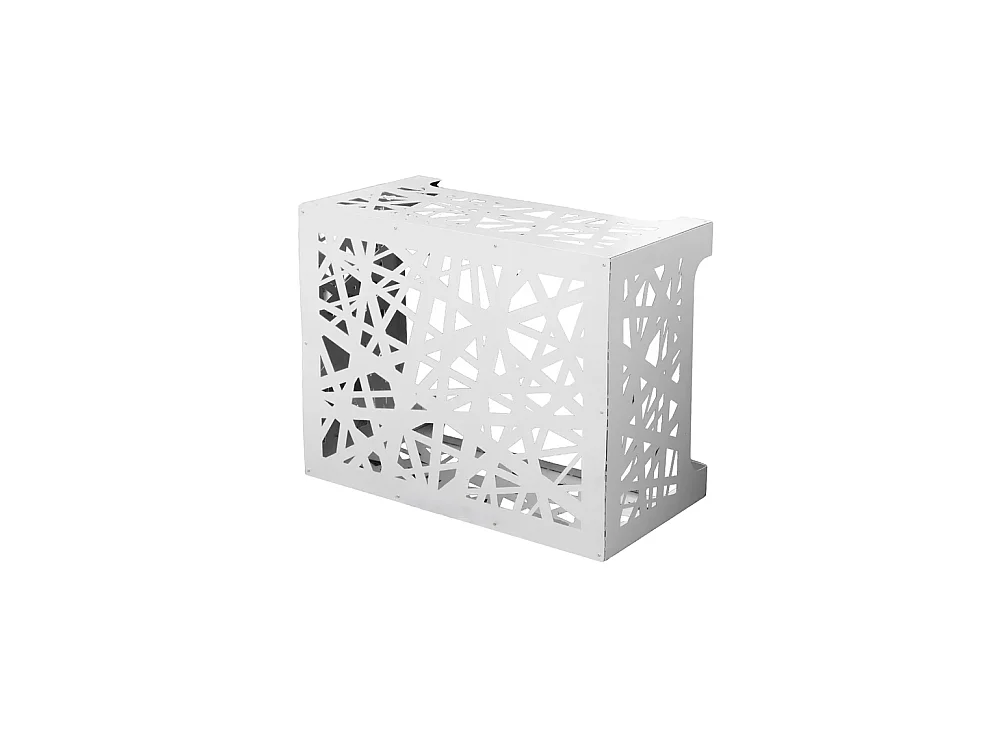 Cache climatiseur pour climatiseur ARTIST M Blanc en aluminium L86 x P44 x H68 cm
