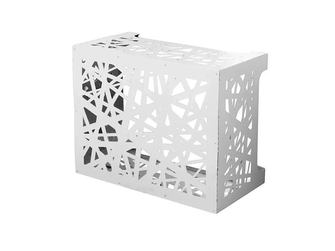 Cache climatiseur pour climatiseur ARTIST M Blanc en aluminium L86 x P44 x H68 cm