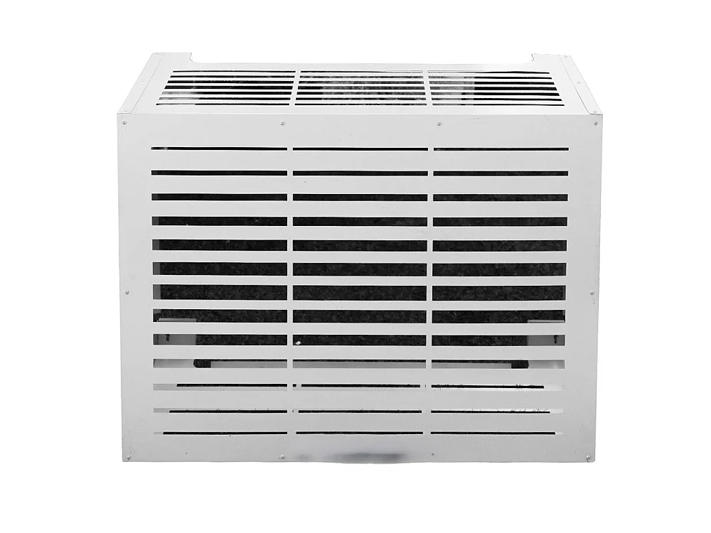 Pokrywa klimatyzatora LINEAR M Biały aluminium D86 x G44 x W68 cm