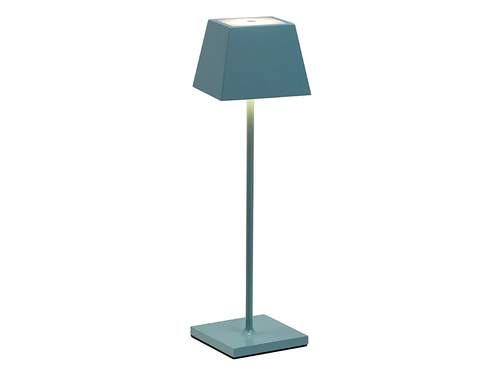 Lampe de table LED Siesta Tiffany portable et rechargeable IP54