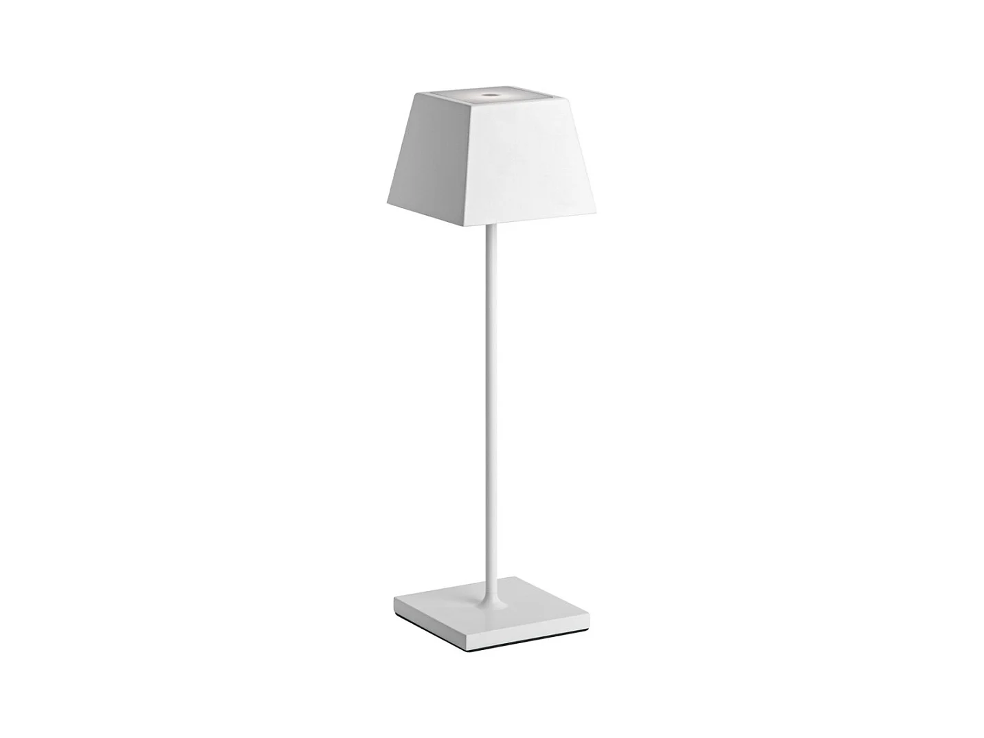 Draagbare en oplaadbare witte Siesta LED tafellamp IP54
