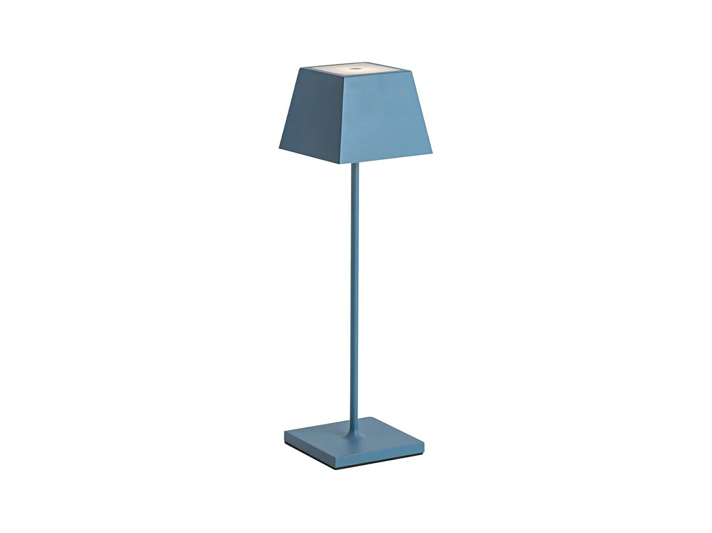 Tragbare und wiederaufladbare blaue Siesta LED-Tischleuchte IP54