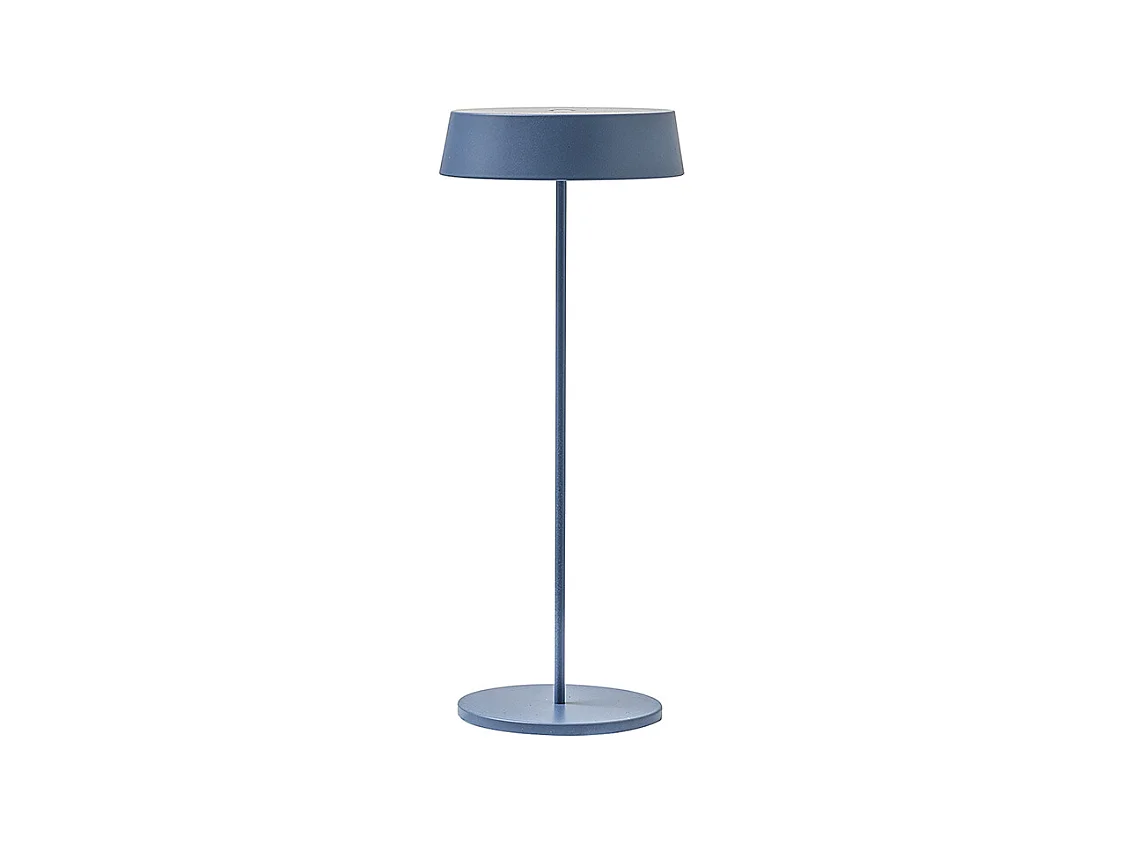 Inemuri Distant Blue USB Touch wiederaufladbare und dimmbare LED-Tischleuchte mit 12 Stunden Autonomie