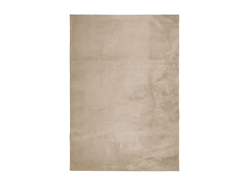 Prolenta Premium -  Vloerkleed HUARTE laagpolig zacht wasbaar 140x200cm zandkleurig