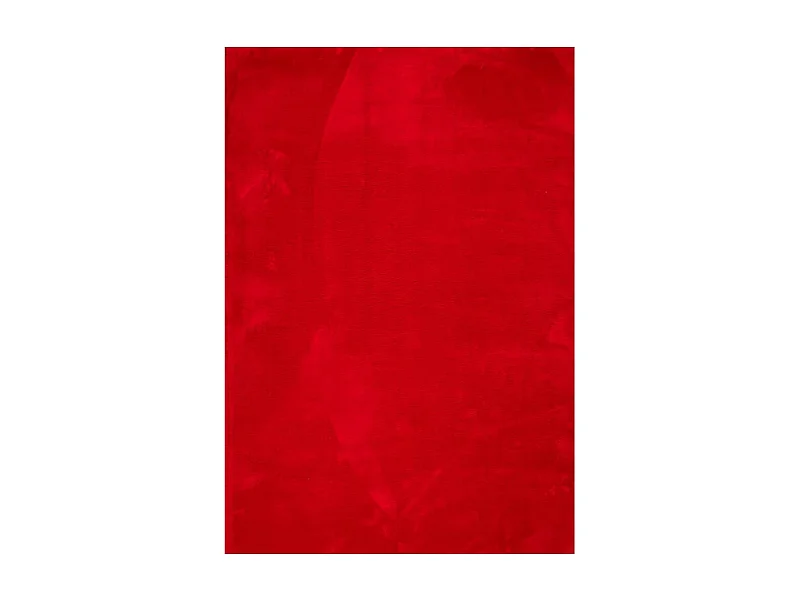 Hester  Teppich HUARTE Kurzflor Weich und Waschbar Rot 140x200 cm