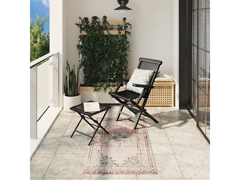 Prolenta Premium -  Tapis ARBIZU intérieur extérieur design vintage 80x150 cm