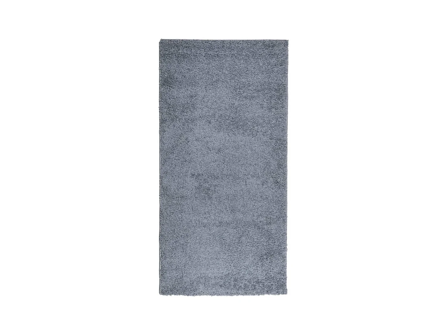 Vito  Tapis shaggy PAMPLONA poils longs moderne bleu 100x200 cm