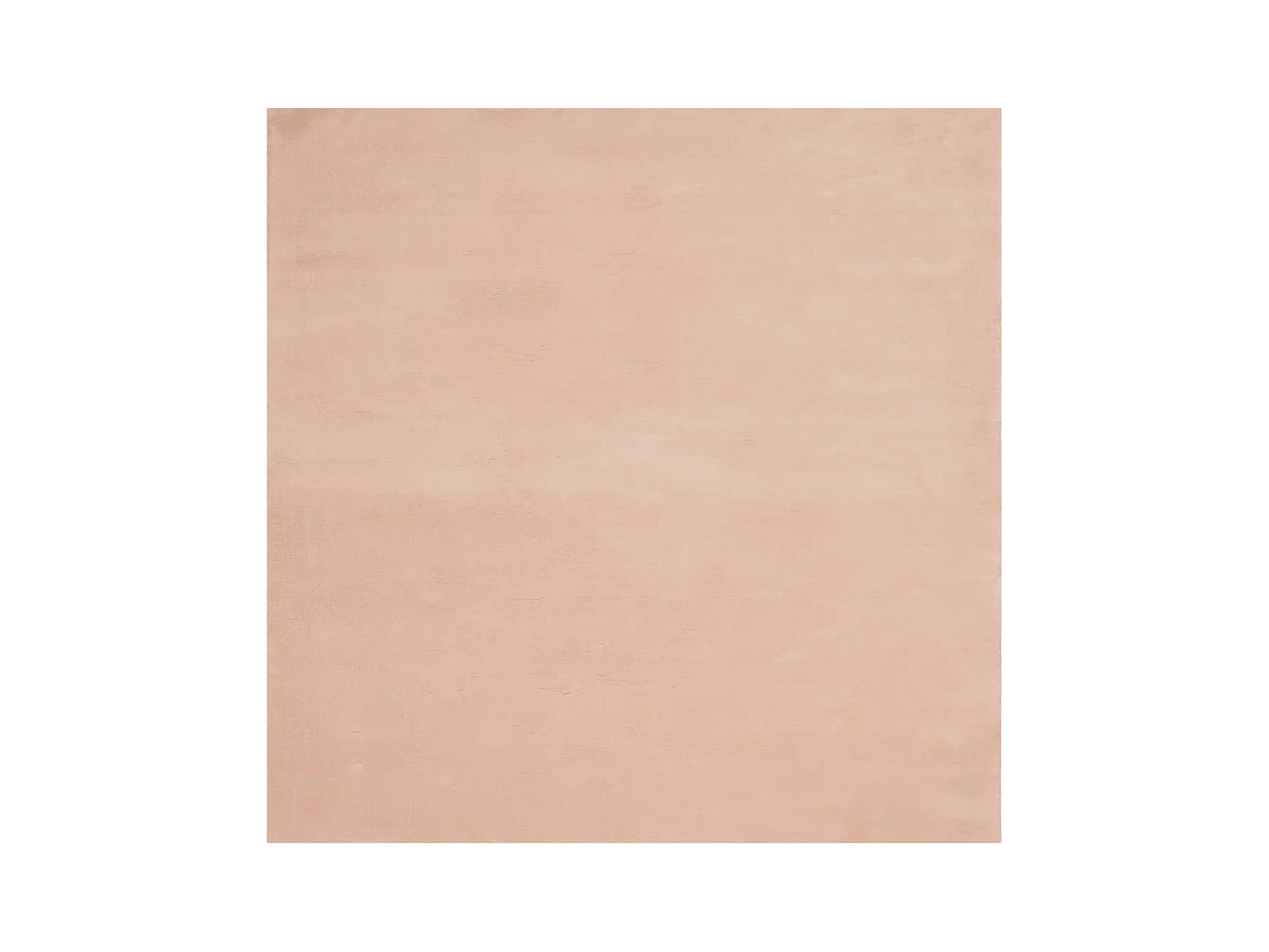 Prolenta Premium -  Tapis HUARTE à poils courts doux lavable rouge clair 200x200 cm