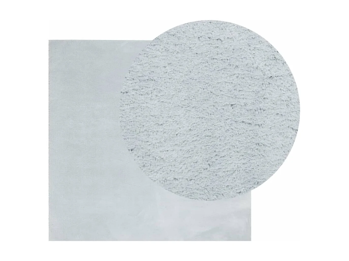 Hester  Tappeto a Pelo Corto HUARTE Morbido e Lavabile Blu 240x240 cm