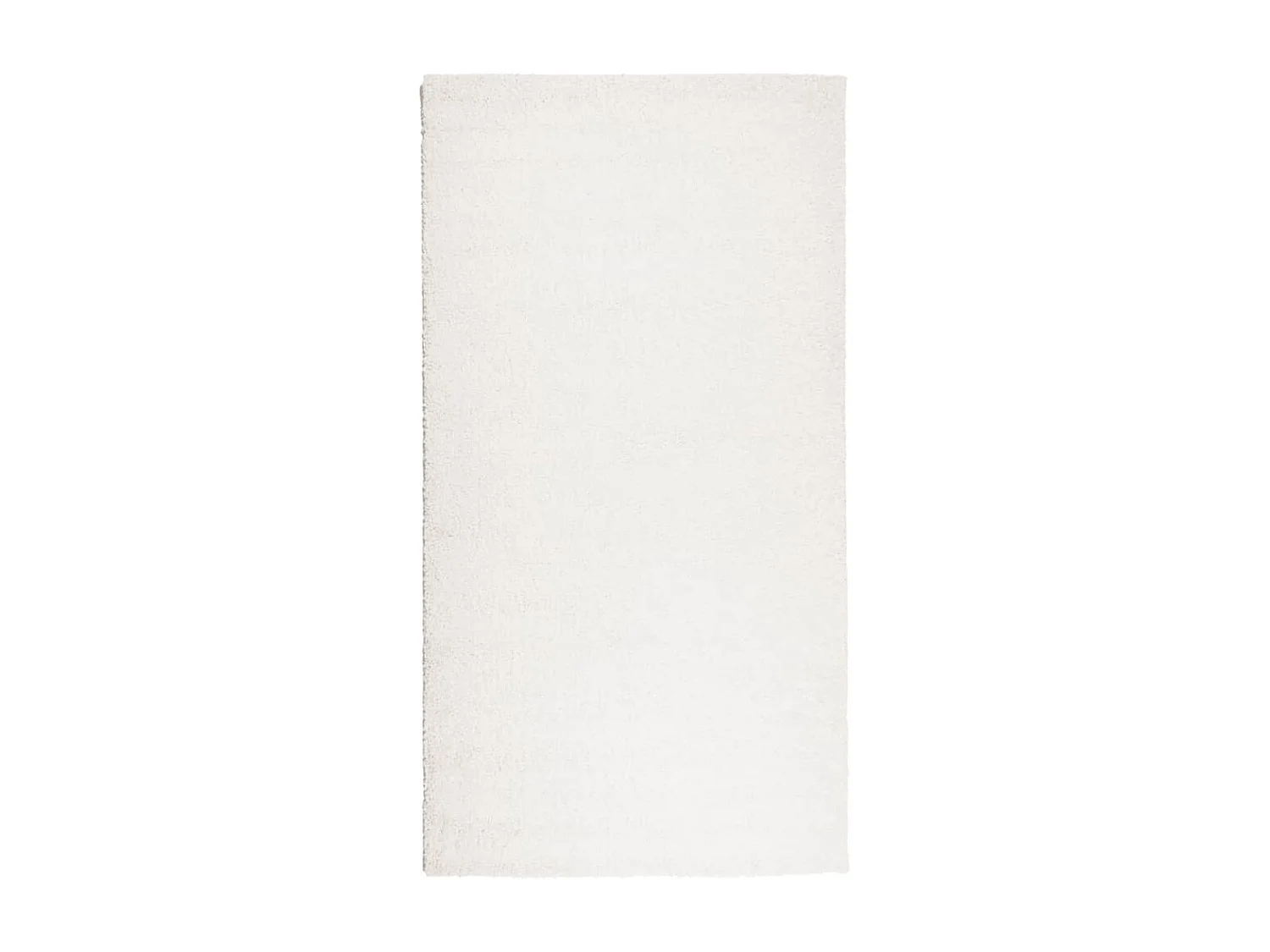 Vito  Teppich Shaggy Hochflor Modern Creme 80x150 cm