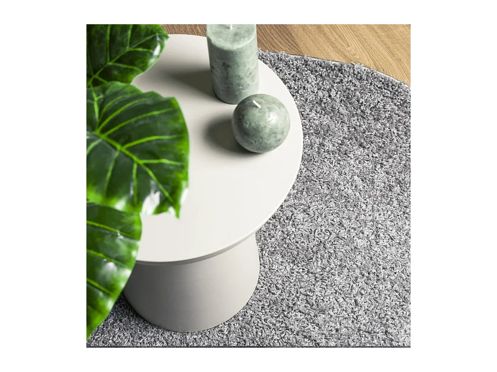 Vito  Tapis shaggy PAMPLONA poils longs moderne gris 160x230 cm