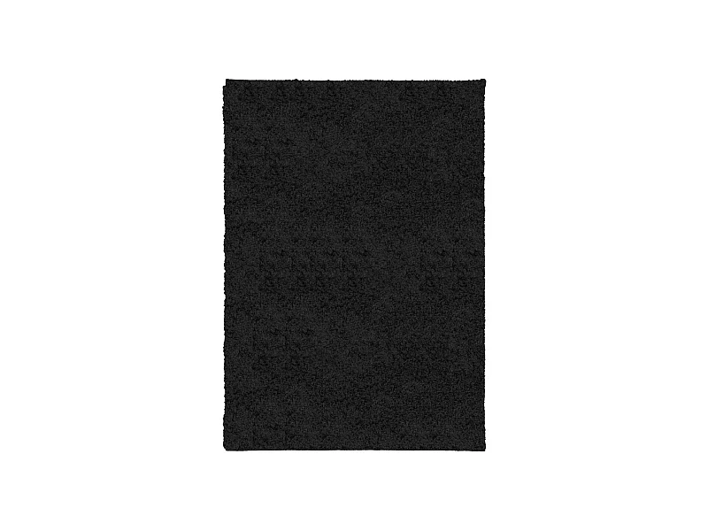 Vito  Shaggy-Teppich PAMPLONA Hochflor Modern Schwarz 160x230 cm