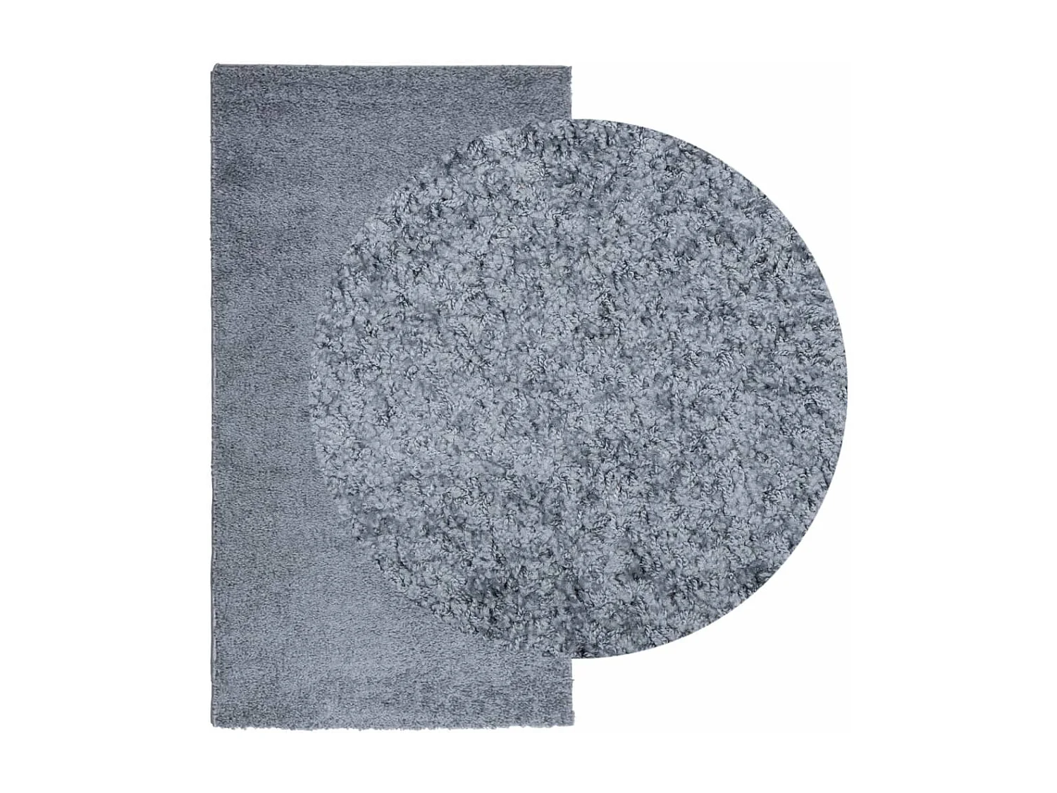 Vito  Vloerkleed PAMPLONA shaggy hoogpolig modern 80x150 cm blauw