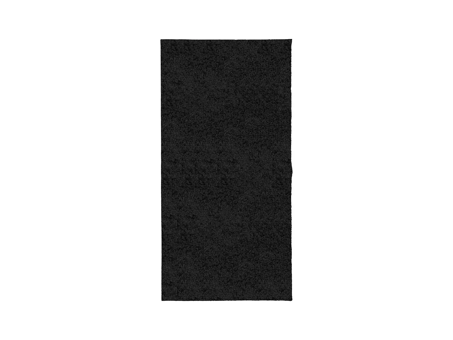 Vito  Tapis shaggy PAMPLONA poils longs moderne noir 100x200 cm