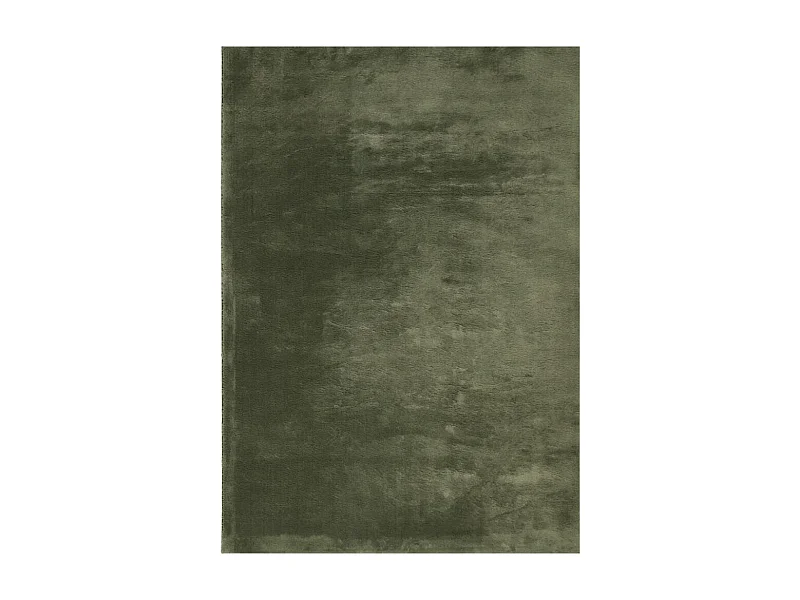 Hester  Alfombra pelo corto suave lavable HUARTE verde bosque 140x200cm