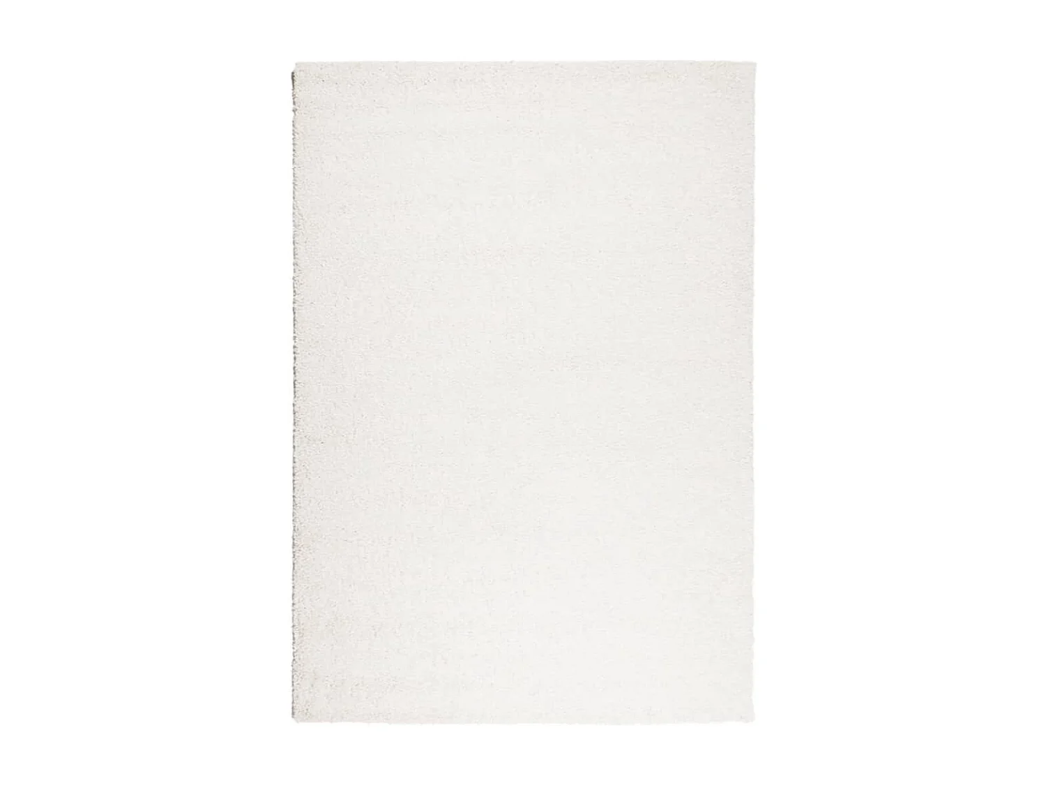 Vito  Teppich Shaggy Hochflor Modern Creme 120x170 cm