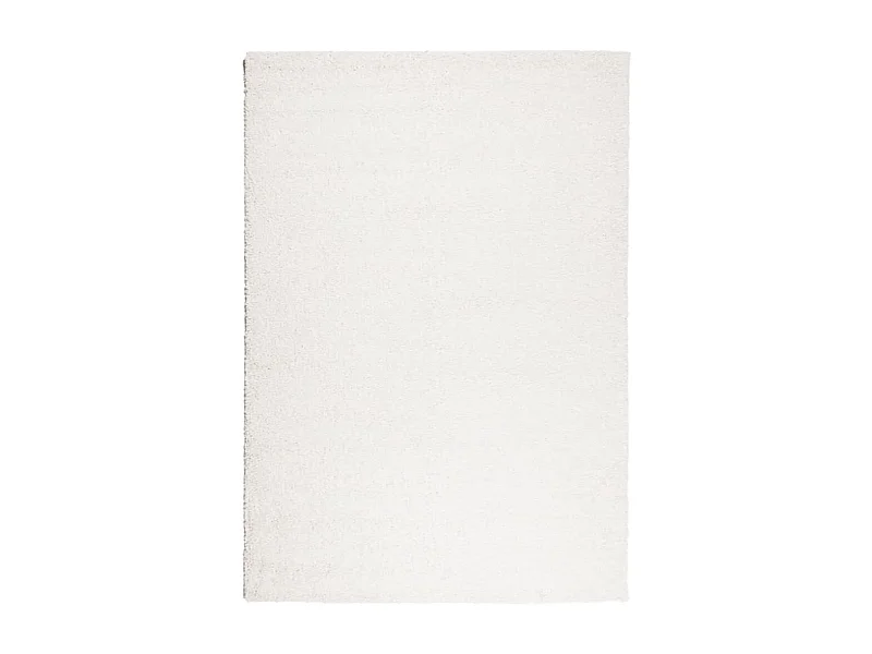 Vito  Teppich Shaggy Hochflor Modern Creme 120x170 cm