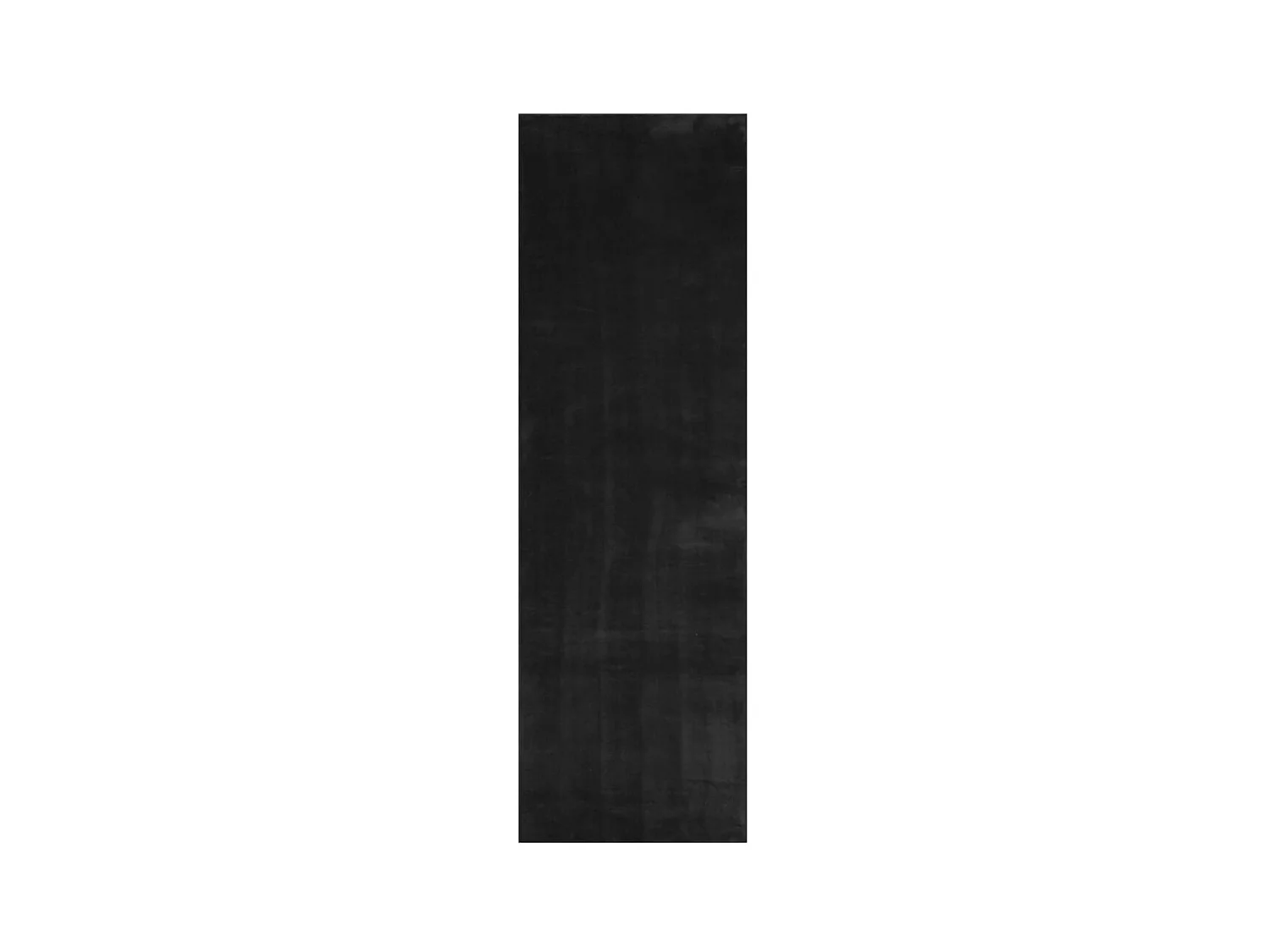 Hester  Vloerkleed HUARTE laagpolig zacht wasbaar 80x250 cm zwart