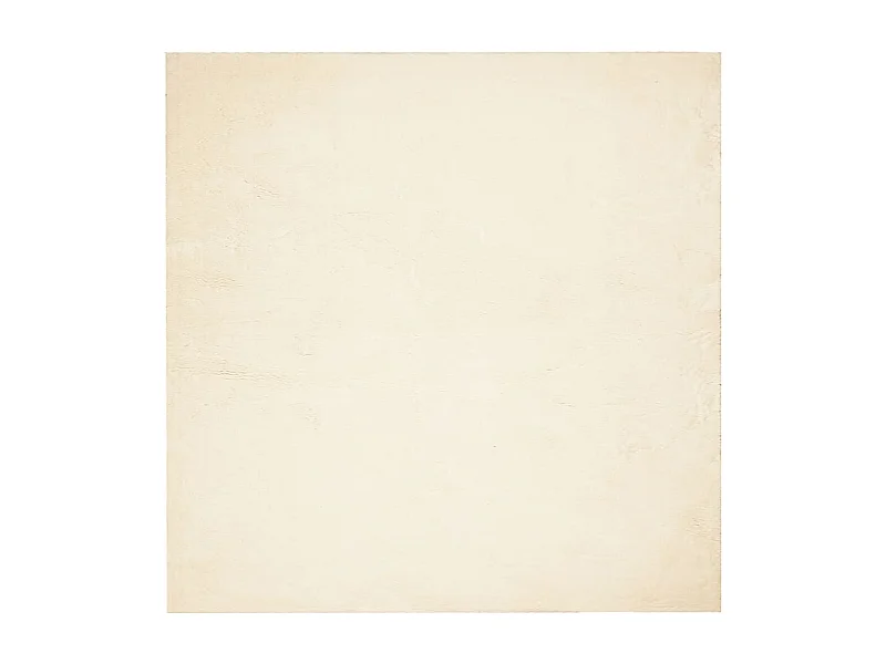 Hester  Teppich HUARTE Kurzflor Weich und Waschbar Creme 160x160 cm