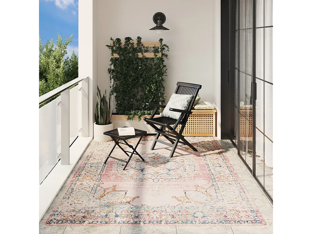 Prolenta Premium -  Tapis ARBIZU intérieur extérieur design vintage 200x280 cm