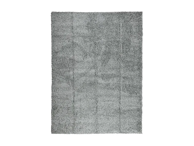 Vito  Teppich Shaggy Hochflor Modern Grün 300x400 cm