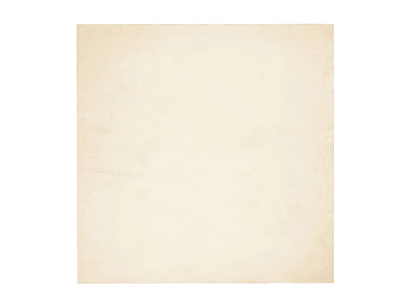 Hester  Tapis HUARTE à poils courts doux et lavable crème 200x200 cm