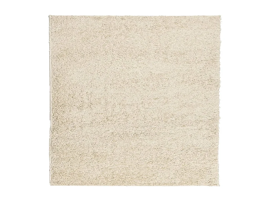 Vito  Tapis shaggy PAMPLONA poils longs moderne doré 160x160 cm