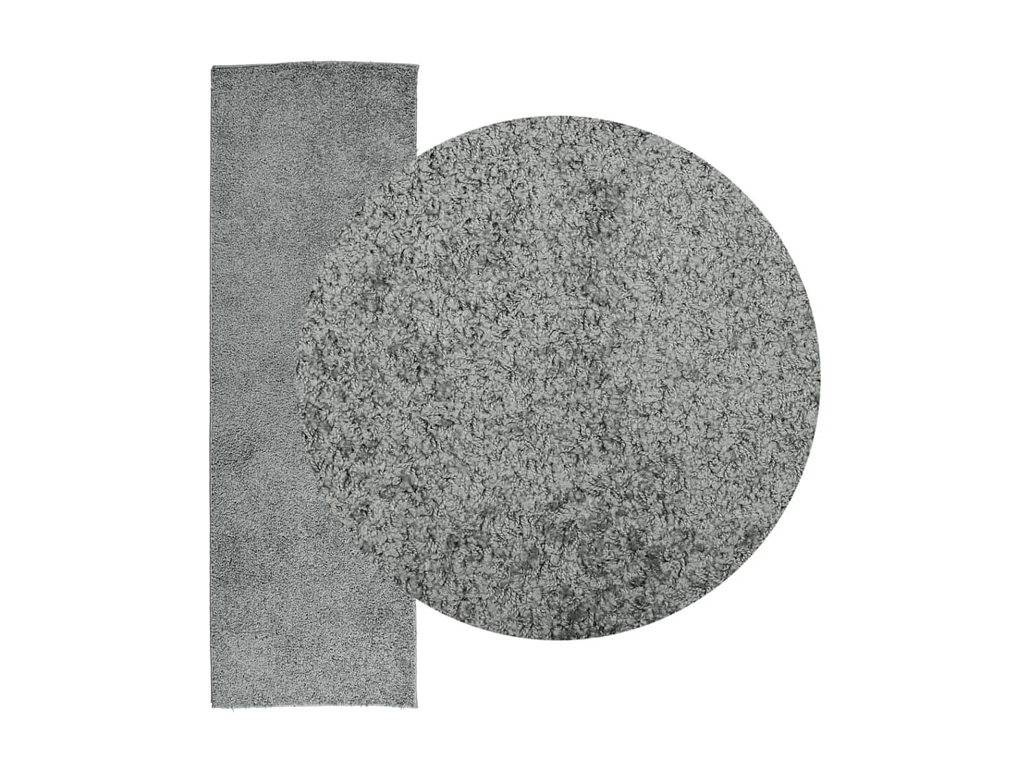 Vito  Vloerkleed PAMPLONA shaggy hoogpolig modern 80x250 cm groen