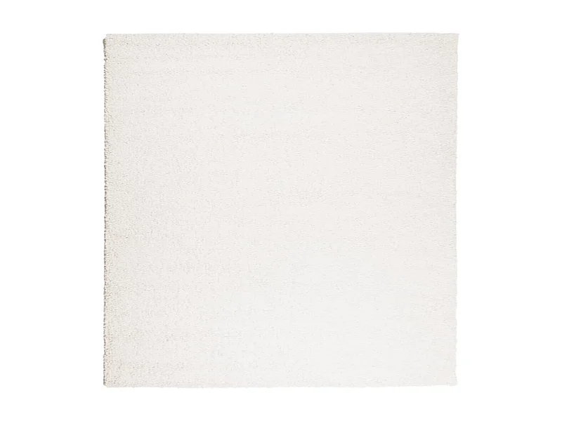 Vito  Tappeto Shaggy PAMPLONA a Pelo Lungo Moderno Crema 160x160 cm