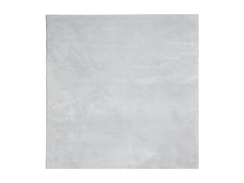 Hester  Tapis HUARTE à poils courts doux et lavable gris 240x240 cm