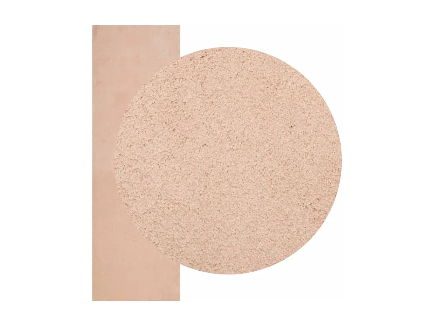 Prolenta Premium -  Tapis HUARTE à poils courts doux lavable rouge clair 80x250 cm